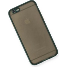 Dadya Milla Ddy  iPhone 6 Kılıf Montreal Silikon Kapak - Yeşil Mil