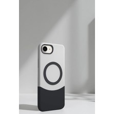 Dadya Milla Ddy  Apple iPhone 16E Velar Magsafe Kapak - Natural Grey Mil