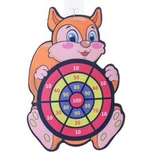 Dadya Milla Ddy 07 981 Ayaklı Cırt Cırtlı Dart  oyunu -Nessiworld Oyuncak Mil