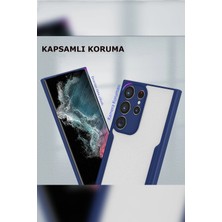 Dadya Milla Ddy  Samsung Galaxy S23 Plus Kılıf Platin Silikon - Lila Mil