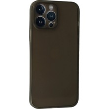 Dadya Milla Ddy  iPhone 13 Pro Max Kılıf Pp Ultra Ince Kapak - Gri Mil