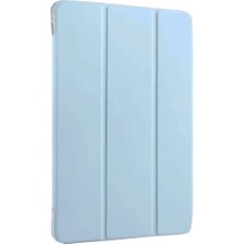 Dadya Milla Ddy  Samsung Galaxy X610 Tab S9 Fe Plus 12.4 Kılıf Tablet Smart Kılıf - Mavi Mil