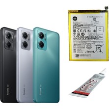 SDT Mi 11E Arka Batarya Kapağı ,batarya ve B7000 Yapıştırıcı (Siyah)