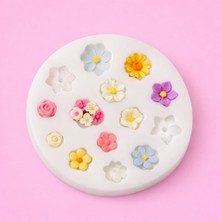 Sihir Organizasyon Minyatür Çiçek Silikon Kalıp