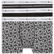 Tommy Hilfiger 3p Trunk Prınt+ Erkek Siyah Boxer - UM0UM03753