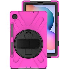 Dadya Milla Ddy Galaxy Tab S6 Lite P610/P615/ P617 Kılıf Kalem Yerli 3 Katmanlı Standlı Zırh Kılıf/shockp