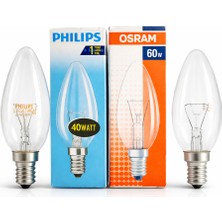 Genel Philips & Osram Mum Tipi Ampul – 40W / 60W