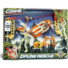 Dadya Milla Ddy Zipline Rescue Asker Oyun Seti Mil