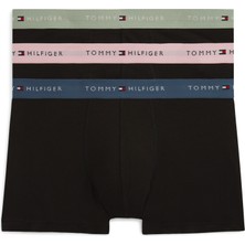 Tommy Hilfiger 3p Trunk Wb Erkek Mavi Boxer - UM0UM03890