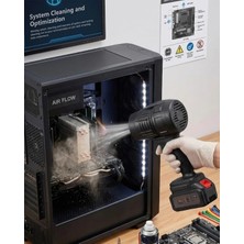 İsmiyle Al Kablosuz Yaprak Üfleyici Bahçe ve Araç Temizleme Hava Üfleme Makinesi