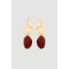 Gusto Sallantılı Küpe - Gold