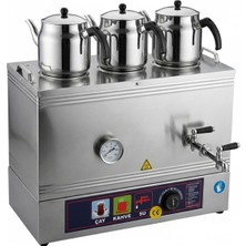 Mutline 3 Demlikli Elektrikli Pleytsiz Çay Kazanı, Çay Ocağı 42 Lt