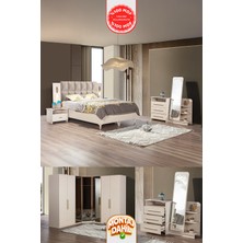 İmbaş Karşıyaka Yatak Odası %100 Mdf - Bazalı