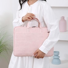 Ecruz Prestige Slim 15.6'' Laptop Macbook Çantası Pu+Polyester-Suya Dayanıklı