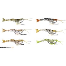 Savage Gear Tpe Manic Shrimp 6.5 cm 4 gr Sahte Balık Brown