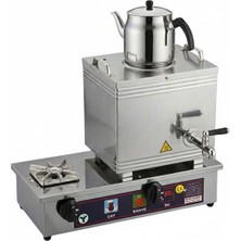 Mutline Tek Demlikli Tüplü & Doğalgazlı Çay Kazanı, Çay Ocağı 12 Lt