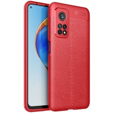 Zore Xiaomi Mi 10T Pro 5g Kılıf Usgn Niss Silikon Kapak-Kırmızı