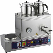 Mutline 2 Demlikli Elektrikli Çay Kazanı, Çay Ocağı 25 Lt