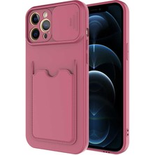 Zore iPhone 12 Pro Kılıf ​usgn Kartix Kapak-Koyu Mor