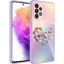Zore Galaxy A33 5g Kılıf Kamera Korumalı Desenli Sert Silikon Usgn Epoksi Kapak-No1