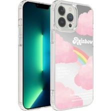 Zore iPhone 12 Pro Uyumlu Airbagli Parlak Tasarımlı Usgn Mimbo Kapak-No6