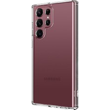 Zore Galaxy S23 Ultra Kılıf Usgn 2mm Anti Shock Silikon-Renksiz