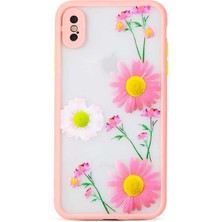 Zore iPhone Xs 5.8 Uyumlu Usgn Fily Kapak-Pembe