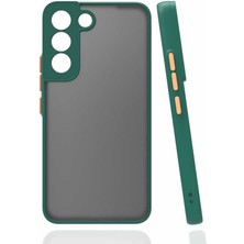 Zore Galaxy S22 Plus Kılıf Usgn Hux Kapak-Koyu Yeşil