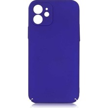 Zore iPhone 12 Uyumlu Usgn Kapp Kapak-Saks Mavi