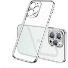 Zore iPhone 12 Pro Kılıf Usgn Mat Gbox Kapak-Gümüş