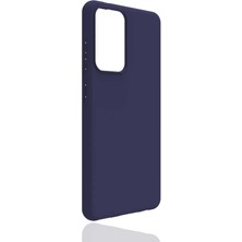 Zore Galaxy A72 Kılıf Usgn Biye Silikon-Lacivert