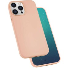 Zore iPhone 13 Pro Max Kılıf Usgn Silk Silikon-Pembe