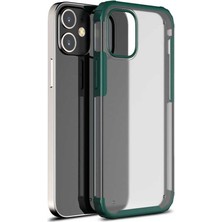 Zore iPhone 12 Uyumlu Usgn Volks Kapak-Koyu Yeşil