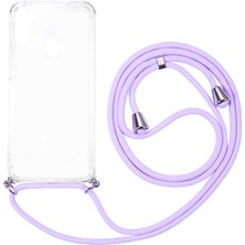 Zore Galaxy A11 Kılıf Usgn X-Rop Kapak-Renksiz
