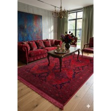 Hahay Yıkanabilir Kilim Afgan Desen