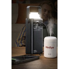 Zoli 30.000 Mah Powerbank Led Fenerli,2 Usb Çıkış,Dahili 4 Kablolu Taşınabilir 22.5W Hızlı Şarj(Hediyeli)