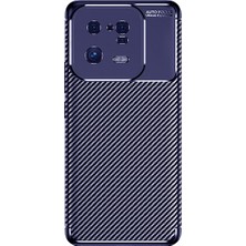 Zore Xiaomi Mi 13 Pro Kılıf Usgn Negro Silikon Kapak-Lacivert