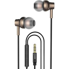 Zore Usgn Er-10 Sq Surround 3D Hi-Res Magnetik Özellikli 3.5mm Kablolu Kulak Içi Kulaklık-Siyah