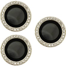 Zore iPhone 15 Pro Uyumlu Usgn Cl-06 Kamera Lens Koruyucu-Titanyum