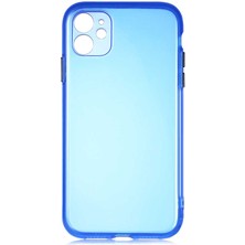 Zore iPhone 11 Uyumlu Usgn Bistro Kapak-Mavi
