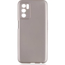 Zore Oppo A16 Kılıf Usgn Premier Silikon Kapak-Gold