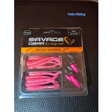 Lrf Micro Sandeel Kit 12 Adet(1+1.5+5) Silikon Balık - 2 Tip Kuyruk - 2 Jighead