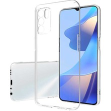 Zore Oppo A16 Kılıf Usgn Süper Silikon Kapak-Renksiz