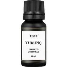 E.M.S Turunç Uçucu Yağ Buhurdanlık Yağı Difüzör  Oda Kokusu Esansı Turunç Yağı Mum Esansı 10 Ml.