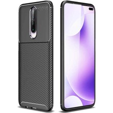 Zore Xiaomi Poco X2 Kılıf Usgn Negro Silikon Kapak-Siyah