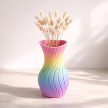 Kalp Ağızlı 21CM Dekoratif Amaçlı Vazo