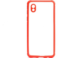 Zore Galaxy A01 Core Kılıf ​​usgn Kaff Kapak-Kırmızı