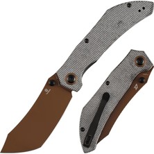 Tenable Tipper | Mikarta Sap | Liner Kilitli | Gül Altın Nitro V Çelik Çakı | B1079A1