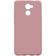 Zore Huawei Y7 Prime Kılıf Usgn Premier Silikon Kapak-Rose Gold