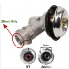 Çin Malı Motorlu Tırpan Redüktör Dişli Grubu 26 mm Yıldız 9 Diş